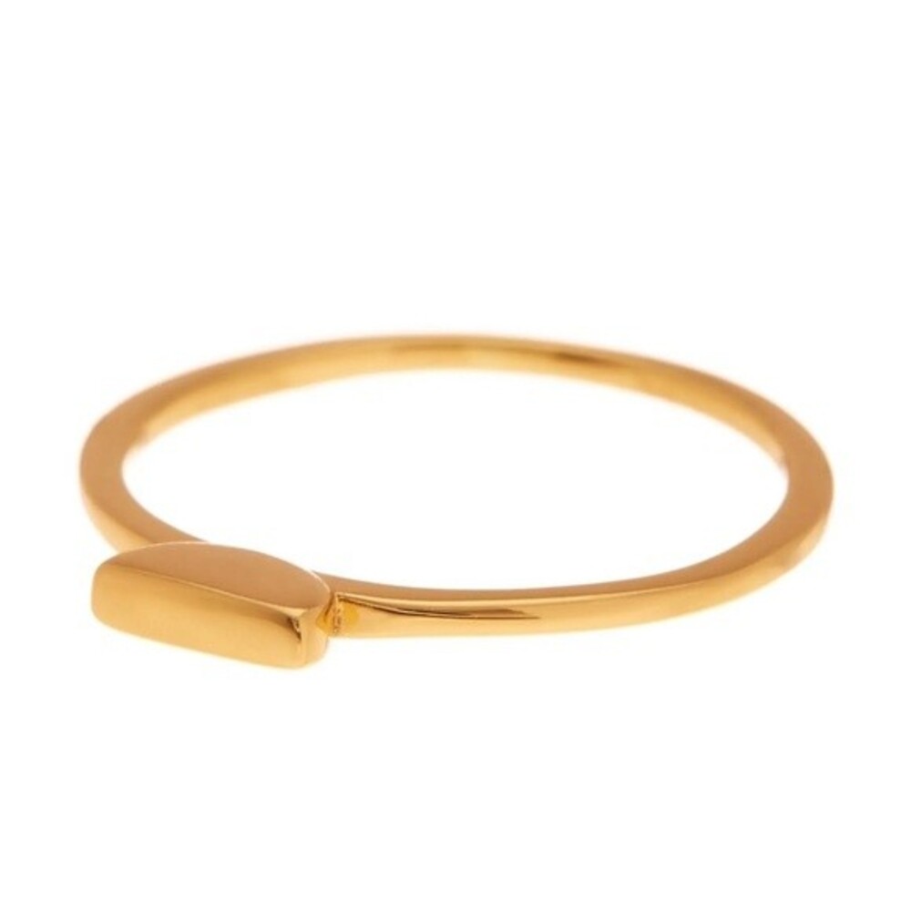 Argento Vivo Bar Circle Ring Gold Size 6 Jewelry NEW Gift NET Nordstrom